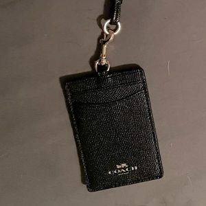 Black Coach Lanyard. Excellent used condition